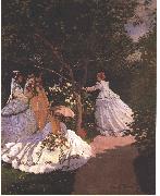 Claude Monet Women in the Garden oil painting on canvas